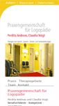 Mobile Screenshot of logopaedischetherapiemainz.de